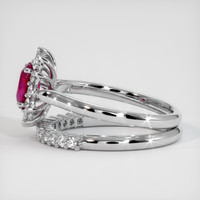 0.97 Ct. Ruby Ring, Platinum 950 4