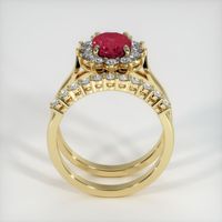 2.31 Ct. Ruby Ring, 18K Yellow Gold 3