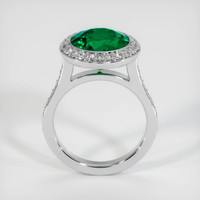 3.85 Ct. Emerald Ring, Platinum 950 3