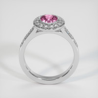 1.20 Ct. Pink Sapphire Ring, Platinum 950 3