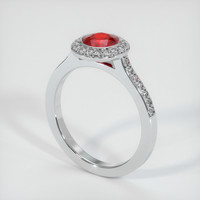 Ruby Ring 0.82 Ct., Platinum 950 Preview