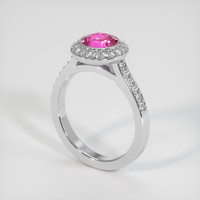 1.67 Ct. Sapphire Ring, Platinum 950 2