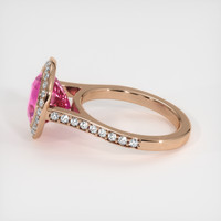 1.67 Ct. Sapphire Ring, 14K Rose Gold 4