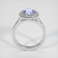 2.13 Ct. Sapphire Ring, 14K White Gold 3