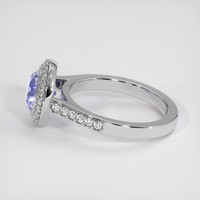 2.13 Ct. Sapphire Ring, 14K White Gold 4