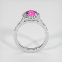 1.67 Ct. Sapphire Ring, 18K White Gold 3