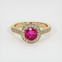 Ruby Ring 1.29 Ct. 18K Yellow Gold Preview
