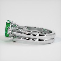 1.19 Ct. Emerald Ring, Platinum 950 4