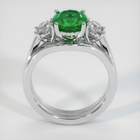 1.75 Ct. Emerald Ring, 18K White Gold 3