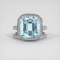 12.40 Ct. Gemstone Ring, Platinum 950 1
