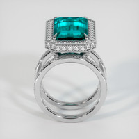 7.43 Ct. Gemstone Ring, 18K White Gold 3