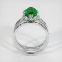 1.84 Ct. Emerald Ring, Platinum 950 3