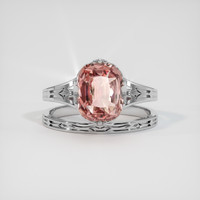 2.33 Ct. Gemstone Ring, Platinum 950 1