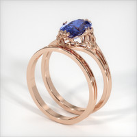 2.77 Ct. Sapphire Ring, 18K Rose Gold 2