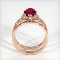 2.77 Ct. Ruby Ring, 18K Rose Gold 3