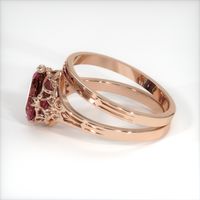 2.77 Ct. Ruby Ring, 18K Rose Gold 4