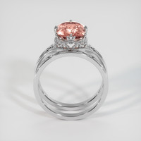 2.33 Ct. Brown Spinel Ring, 10K White Gold 3