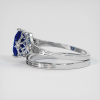 1.54 Ct. Sapphire Ring, 14K White Gold 4