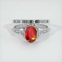 Ruby Ring 1.50 Ct. 18K White Gold Preview