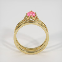 1.04 Ct. Sapphire Ring, 14K Yellow Gold 3