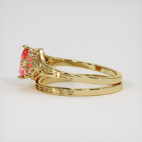 1.04 Ct. Sapphire Ring, 14K Yellow Gold 4