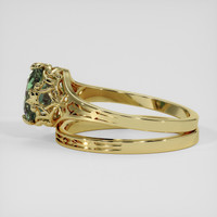 1.18 Ct. Bi Color Sapphire Ring, 14K Yellow Gold 4