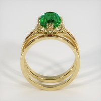 1.84 Ct. Emerald Ring, 18K Yellow Gold 3