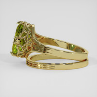 2.52 Ct. Green Peridot Ring, 18K Yellow Gold 4