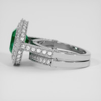3.37 Ct. Emerald Ring, Platinum 950 4