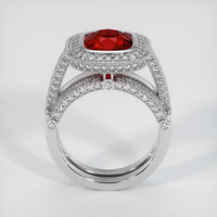 5.62 Ct. Ruby Ring, Platinum 950 3