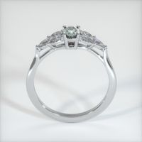 0.67 Ct. Green Sapphire Ring, Platinum 950 3