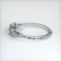 0.67 Ct. Green Sapphire Ring, Platinum 950 4
