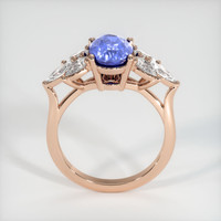3.09 Ct. Sapphire Ring, 18K Rose Gold 3