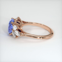 3.09 Ct. Sapphire Ring, 18K Rose Gold 4