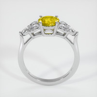 0.92 Ct. Bi Color Sapphire Ring, 14K White Gold 3