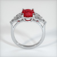 Ruby Ring 2.04 Ct. 14K White Gold Preview