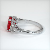 Ruby Ring 2.04 Ct. 14K White Gold Preview