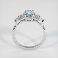 1.32 Ct. Sapphire Ring, 14K White Gold 3