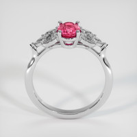1.02 Ct. Sapphire Ring, 18K White Gold 3