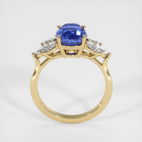 2.04 Ct. Blue Sapphire Ring, 14K Yellow Gold 3