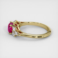 1.69 Ct. Ruby  Ring - 14K Yellow Gold 4