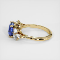 2.03 Ct. Sapphire Ring, 14K Yellow Gold 4