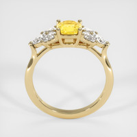 0.90 Ct. Yellow Sapphire Ring, 14K Yellow Gold 3