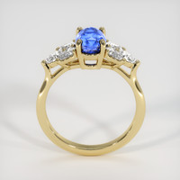 1.76 Ct. Blue Sapphire Ring, 18K Yellow Gold 3