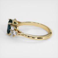 2.36 Ct. Sapphire Ring, 18K Yellow Gold 4