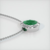 1.93 Ct. Emerald Pendant, Platinum 950 3