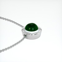 3.56 Ct. Emerald Pendant, Platinum 950 3
