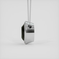 60.66 Ct. Red Garnet Pendant, Silver 3