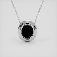 60.66 Ct. Red Garnet Pendant, Silver 4