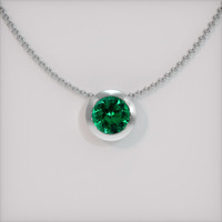 Emerald Pendant 1.74 Ct. 18K White Gold Preview